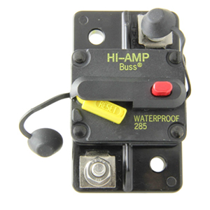 Sea-Dog 420855-1 Resettable Circuit Breaker with Cover 50 Amp